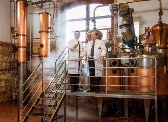 Premio Eccellenza Italiana alla distilleria Caffo