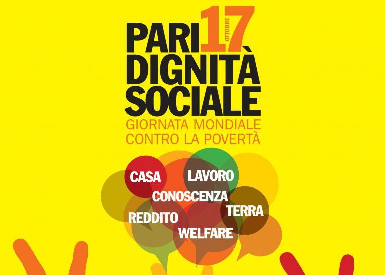 Giornata mondiale contro la povertà, Libera in prima linea anche a Vibo