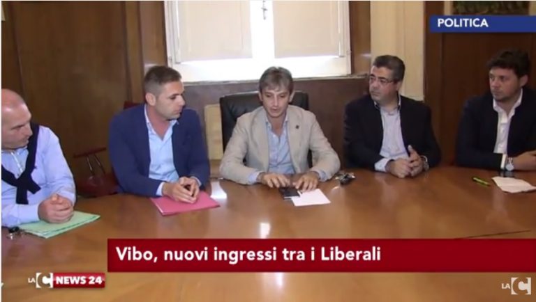 Mangialavori coordinatore provinciale di FI, la soddisfazione dei Liberali per Vibo