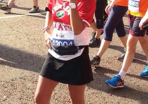 Una runner vibonese alla mezza maratona di Londra