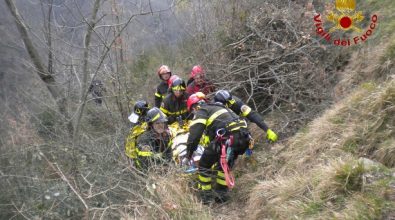 Dispersa e ritrovata dai Vigili del fuoco nei boschi delle Serre