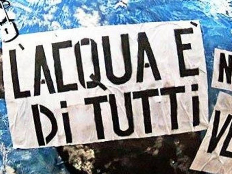 L’Abc: Acqua bene comune