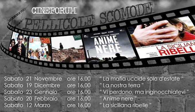 “Pellicole scomode”, al via il Cineforum di Libera