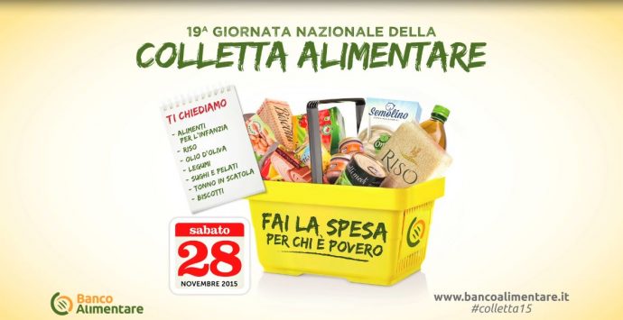 Torna la Colletta alimentare, sabato la spesa è solidale