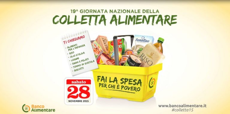 Torna la Colletta alimentare, sabato la spesa è solidale