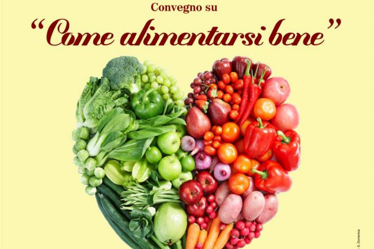 Cibo e salute, a Tropea il convegno sui corretti stili alimentari