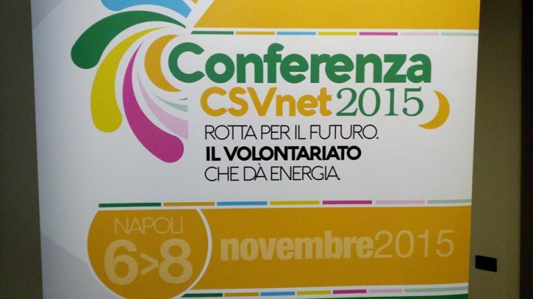 La rete dei Csv riunita a Napoli, Vibo Valentia presente