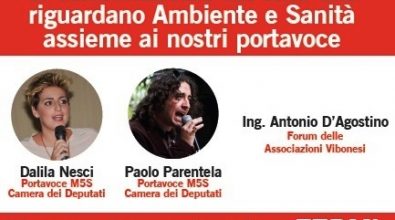 Ambiente, sanità e territorio. Il M5s ne discute a Pizzo