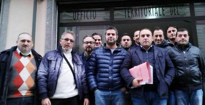 Vertenza Sicurtransport, sit-in dei lavoratori in Prefettura