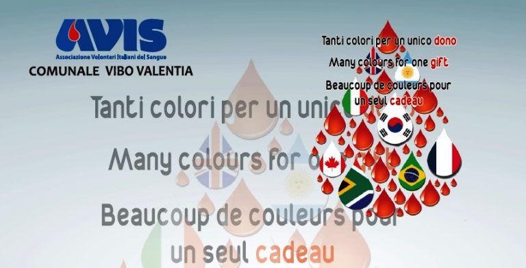 “Tanti colori per un unico dono”, domenica la Festa del donatore Avis