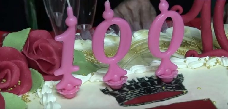 Dinami in festa per i 100 anni di nonna Chicca – VIDEO