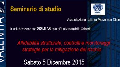 Mitigazione del rischio sismico, domani il seminario dell’Ordine degli architetti