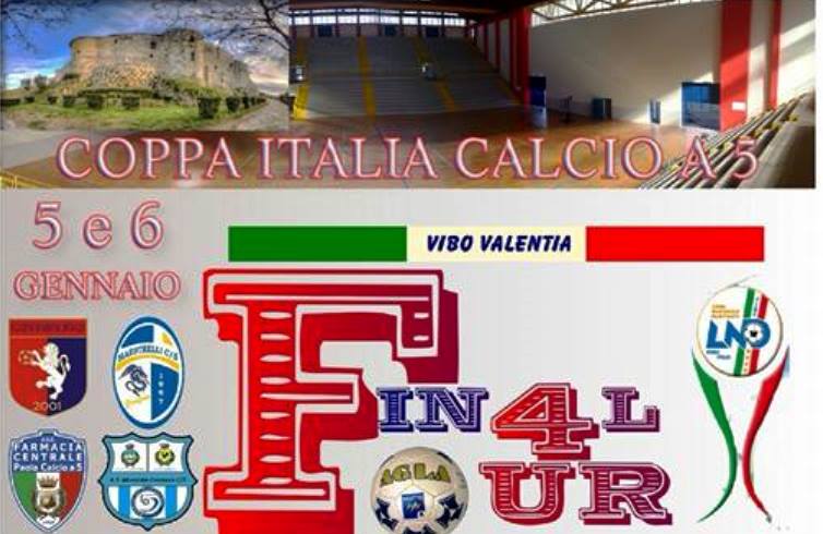 A Vibo le finali di Coppa Italia di calcio a 5