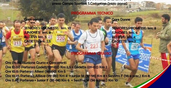 San Costantino Calabro si prepara al campionato di corsa campestre