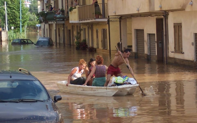 L'alluvione del 2006 a Vibo Marina