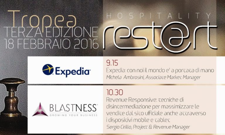 Hospitality Rest@art, a Tropea l’evento del turismo calabrese 2.0