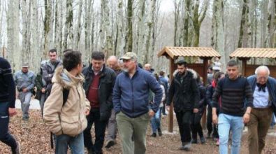 Mongiana, presentato il percorso scientifico nel bosco del Marchesale