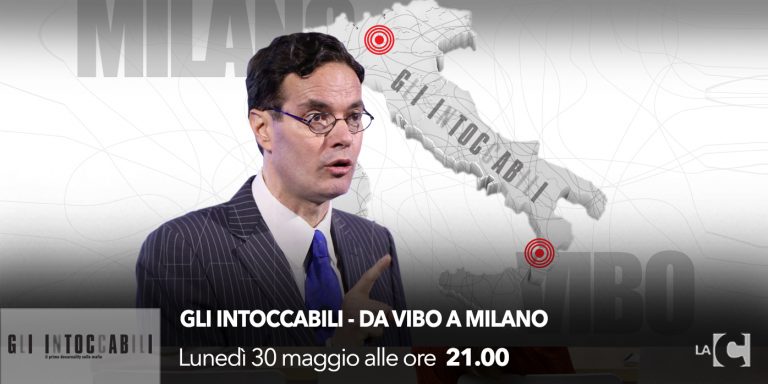 L’asse Vibo-Milano nella seconda puntata de “Gli Intoccabili”