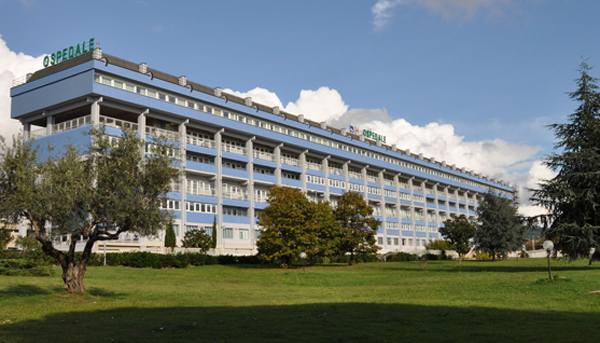 L'ospedale Giovanni Paolo II di Lamezia Terme