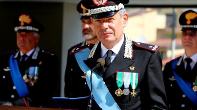 Riconoscimento al generale dei carabinieri Andrea Rispoli