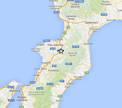 Lieve scossa di terremoto nel Vibonese
