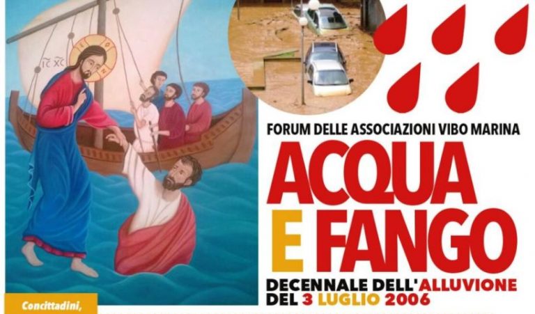 Dieci anni dall’alluvione, le iniziative del Forum delle associazioni di Vibo Marina