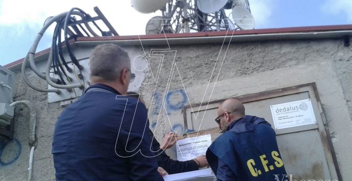 Sequestro antenne, emessi tre avvisi di garanzia