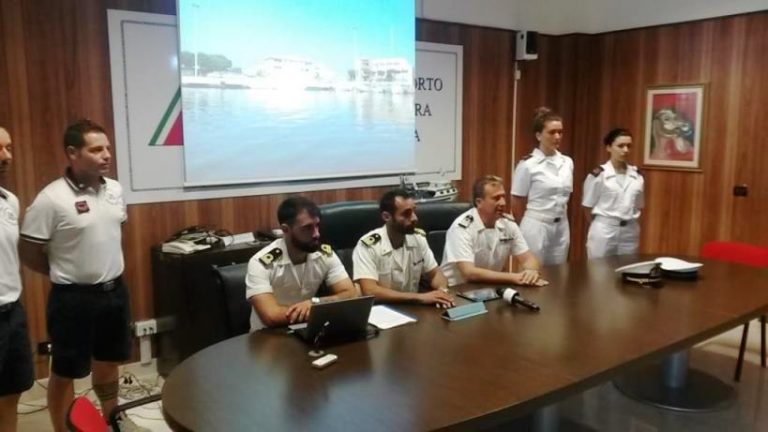 “Mare sicuro”, partita l’operazione della Guardia Costiera