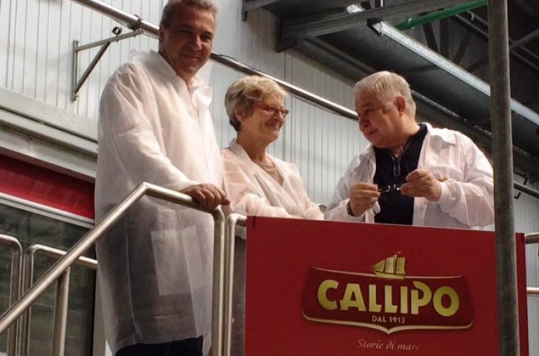 Annamaria Furlan in visita alla Callipo: «Il Paese ha bisogno dello sviluppo del Sud»