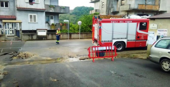 Maltempo. Paura a Maierato, abitazioni e strade allagate nel Vibonese