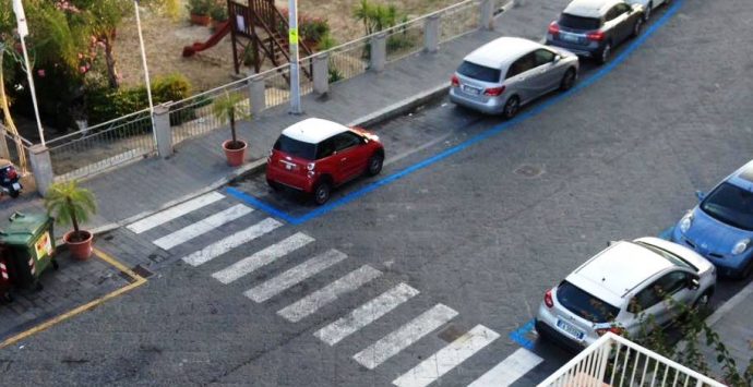 Strisce blu a Vibo Marina, torna la sosta a pagamento in via Emilia