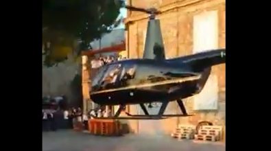 Atterraggio in elicottero nel centro di Nicotera, la Procura apre un fascicolo