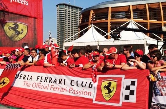 Da Toronto a Monza guidati dalla passione “Rosso Ferrari”