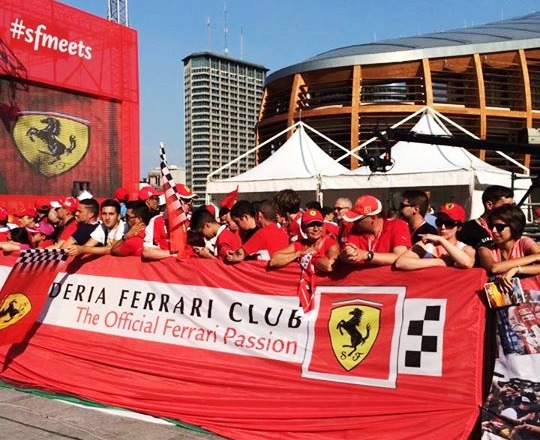 Da Toronto a Monza guidati dalla passione “Rosso Ferrari”