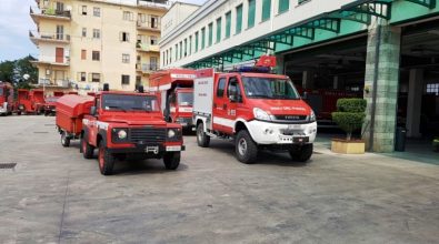 Lotta agli incendi nel Vibonese, potenziato il dispositivo dei Vigili del fuoco