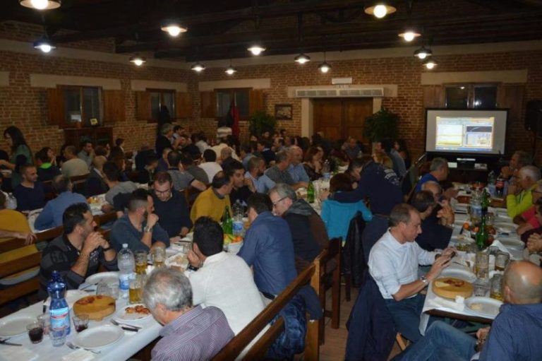 La “Cena del ciclista”: in sella o a tavola a vincere è l’amicizia