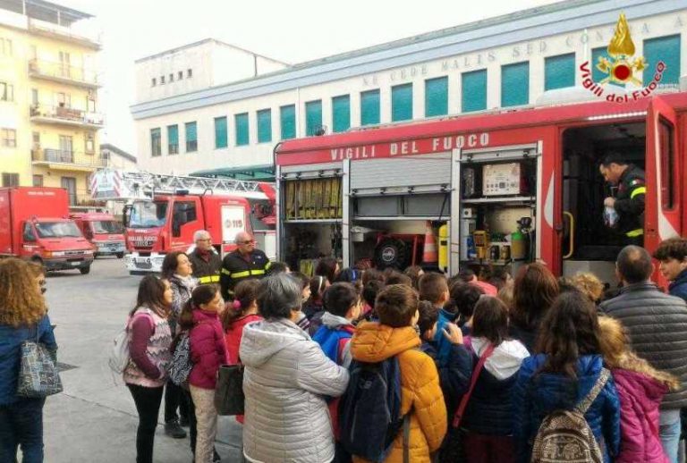 A Ricadi ci sono 150 nuovi “Vigili del fuoco Junior”