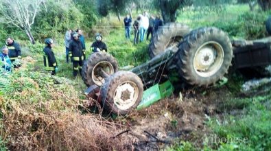 Tragedia a Cessaniti, giovane muore schiacciato dal suo trattore