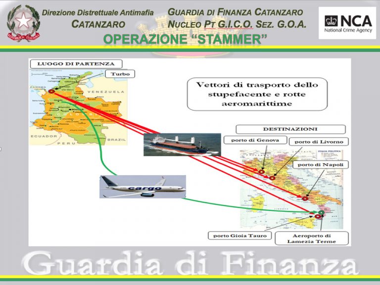 Narcotraffico internazionale dal Vibonese: operazione “Stammer”, a giudizio in 54 (NOMI)