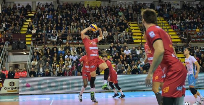 Superlega, Vibo Valentia al tappeto in quattro set a Perugia