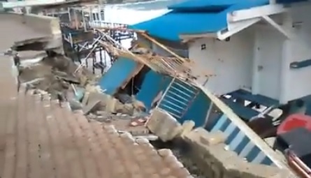 VIDEO | Tropea e la costa vibonese flagellate dalle mareggiate