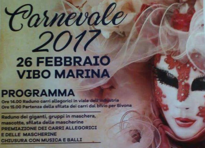 Torna il Carnevale di Vibo Marina, tutto pronto per l’edizione 2017