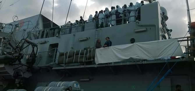 Migranti, nuovo sbarco a Vibo Marina: in arrivo 612 persone