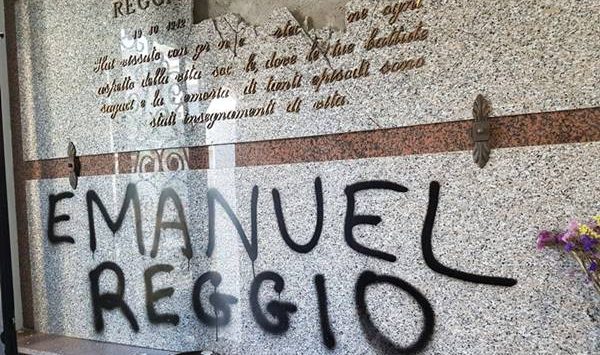 Minacce di morte a Manuel Reggio, la condanna del Pd