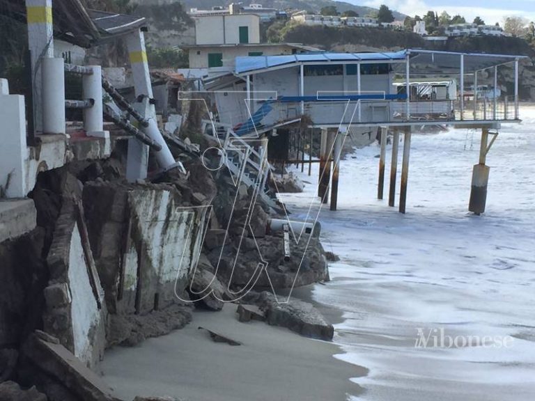 Mareggiate a Tropea, dalla Regione 350mila euro per gli interventi sul lungomare