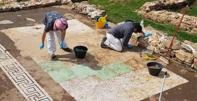 Giornate Fai di Primavera a Vibo, i mosaici di Sant’Aloe tornano alla luce dopo quattro anni