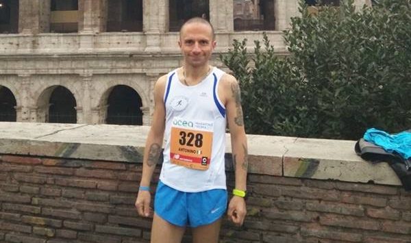 Un vibonese alla maratona di Roma, bella prova per Antonino La Torre