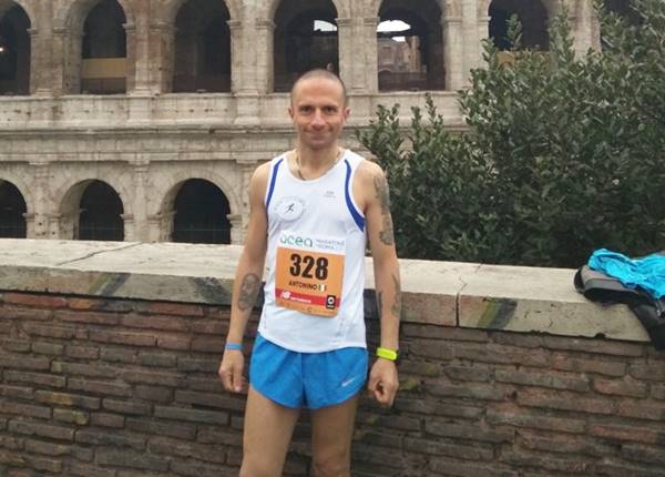 Un vibonese alla maratona di Roma, bella prova per Antonino La Torre