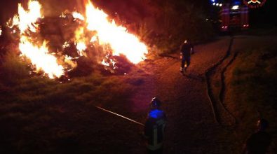 Emergenza incendi nel Vibonese: in fumo capannone agricolo e pineta