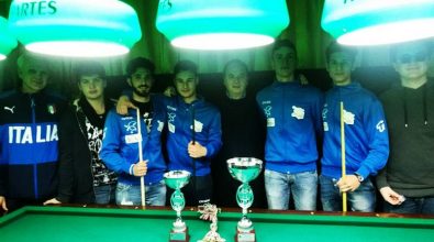 Biliardo sportivo, i ragazzi del liceo “Berto” di Vibo si laureano campioni regionali
